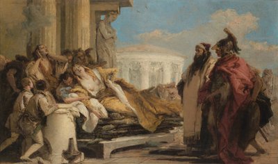 Death of Dido by Giovanni Battista Tiepolo